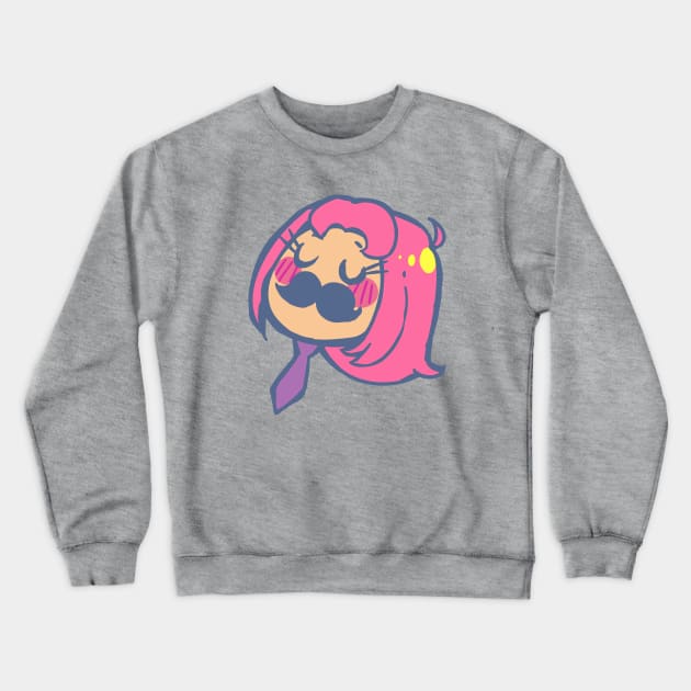 Mustache day Crewneck Sweatshirt by yousachi